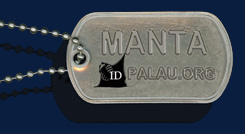 PADI Palau Manta ID Distinctive Specialty logo - NECO MARINE - PALAU
